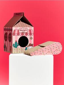 Sinsay - Kartónový domček pre mačku Hello Kitty - ružová