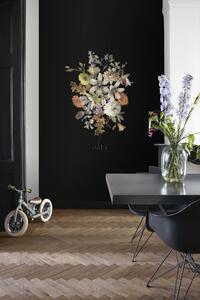 Vliesová kvetinová fototapeta na stenu, 159215, Vintage Flowers, Esta Home