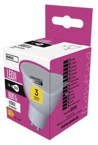 Emos LED žiarovka G10 ZQ8255D Classic MR16 7W 800lm 4000K neutrálna biela stmievateľná