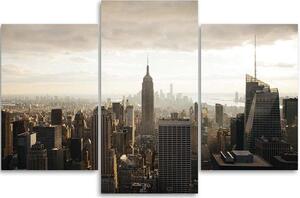 Obraz na plátne Panoráma New Yorku - 3 dielny Rozmery: 60 x 40 cm