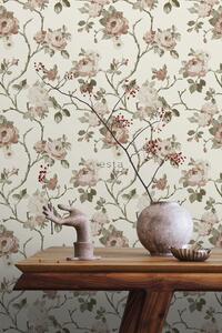 Vliesová kvetinová tapeta na stenu, 139406, Vintage Flowers, Esta Home