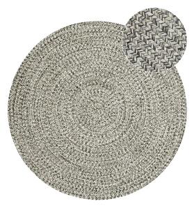Sivý/béžový okrúhly vonkajší koberec ø 150 cm - NORTHRUGS