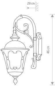 Nowodvorski TYBR 4686 | kovová lampa