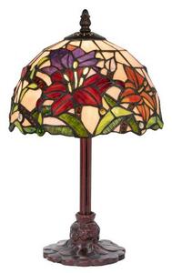 Tiffany lampa stolná ORCHIDEA 36*Ø23 1*E14