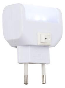 GLOBO 31908 CHASER orientačné svietidlo do zásuvky LED 6400K biela