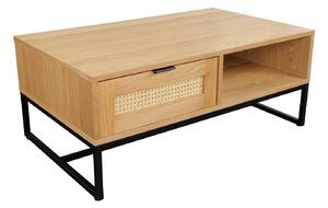 Dizajnový konferenčný stolík Pacari 100 cm dub