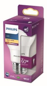 Philips 8718699769642 LED žiarovka 8W/60W 806lm E27 2700K A60