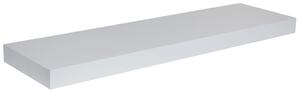 Nástenná polica Basic 120 cm, biela