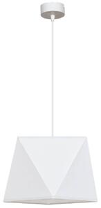 Závesné svietidlo DIAMOND, 1x textilné tienidlo (výber z 5 farieb), (výber z 2 farieb konštrukcie)