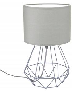 Stolová lampa INDIGO, 1x textilné tienidlo (výber zo 7 farieb), (výber z 3 farieb konštrukcie)
