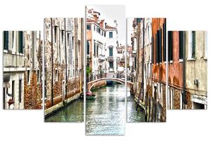 Obraz na plátne Benátky - 5 dielny Rozmery: 100 x 70 cm