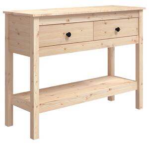 Konzolový stolík 100x35x75 cm masívne borovicové drevo