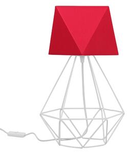 Stolná lampa Diamond, 1x textilné tienidlo (výber z 10 farieb), (výber z 3 farieb konštrukcie), d