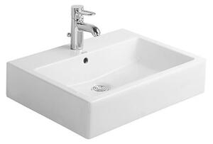 Umývadlo Duravit Vero 60x47 cm otvor pre batériu, s prepadom 0454600000