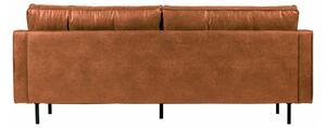 Hnedá Kožená pohovka Rodeo Classic 83 × 230 × 88 cm BEPUREHOME