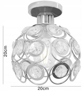 Toolight - Stropná lampa E27 60W APP204-1C, chróm, OSW-00400