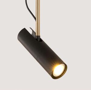 Toolight - závesná stropná lampa GU10 10W - reflektor APP608-1C, čierna, OSW-08196