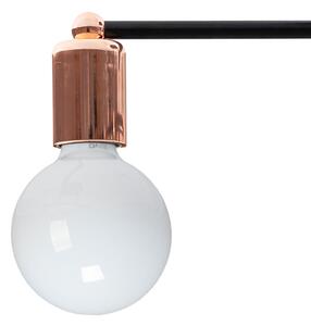 Toolight - závesná lampa E27 60W 392200, ružové-zlato, OSW-04014