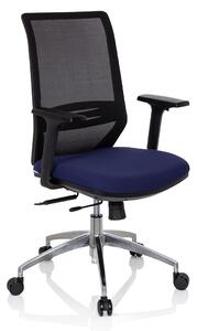 Hjh OFFICE Kancelárska stolička PROFONDO (čierna/modrá) (100337180)