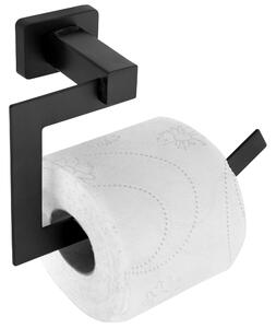 Tutumi Rea príslušenstvo - Držiak toaletného papiera ERLO 04, čierna, REA-80010
