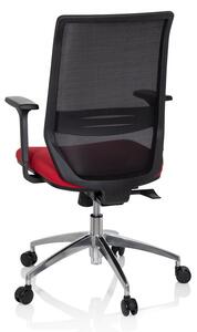 Hjh OFFICE Kancelárska stolička PROFONDO (čierna/červená) (100337180)