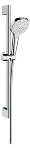 Hansgrohe Croma Select E - Sprchová sada 1jet so sprchovou tyčou 65 cm, biela/chróm 26584400