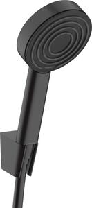 Hansgrohe Pulsify S - Sprchový set 105 1jet EcoSmart+, hadica 125 cm, matná čierna 24307670