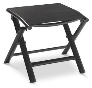 LIVARNO home Hliníková stolička Houston, čierna/antracitová (100359231)