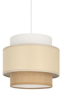 Brilagi - Závesný luster RESNA 1xE27/60W/230V, priemer 20 cm, krémová/béžová