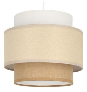 Brilagi - Závesný luster RESNA 1xE27/60W/230V, priemer 20 cm, krémová/béžová
