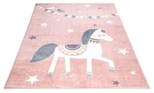 Dekorstudio ANIME vzorovaný koberec pre deti - koník 890 Rozmer koberca: 80x150cm