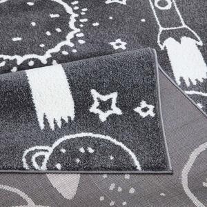 Dekorstudio Vzorovaný koberec pre deti ANIME - vesmír 912 Rozmer koberca: 80x150cm