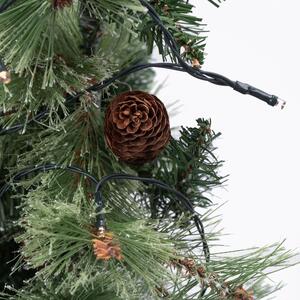 Tutumi, LED umelý vianočný stromček smrek 100cm 311425, svetlá LED farba, CHR-06522
