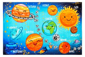 Jutex Detský koberec Torino Kids solar system, Rozmery 1.20 x 0.80