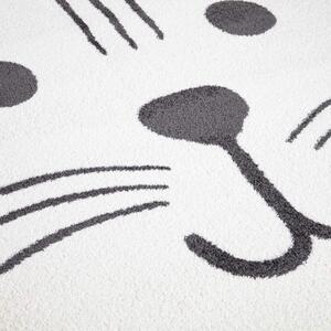 Dekorstudio Okrúhly koberec ANIME do detskej izby - mačka 918 Priemer koberca: 120cm