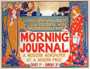 Rhead, Louis John - Umelecká tlač Morning Journal, (40 x 30 cm)
