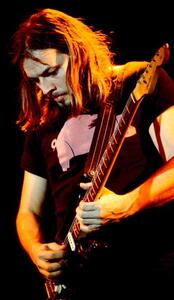 Umelecká fotografie David Gilmour, February 1977: concert of rock band Pink Floyd, (26.7 x 40 cm)