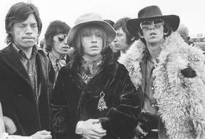 Umelecká fotografie Rolling Stones, 1967, (40 x 30 cm)
