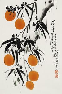 Ilustrácia Japanese Oranges, Treechild, (26.7 x 40 cm)