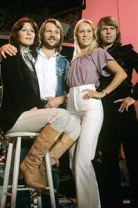 Umelecká fotografie ABBA, 1976, (26.7 x 40 cm)