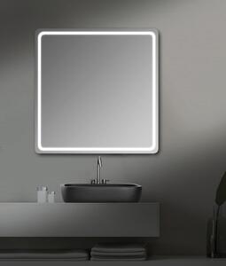 Sapho NYX zrkadlo s LED osvetlením 800x800mm
