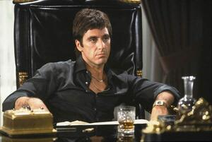 Umelecká fotografie Al Pacino, Scarface, (40 x 26.7 cm)
