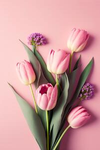 Umelecká fotografie Pink Tulips, Treechild, (26.7 x 40 cm)