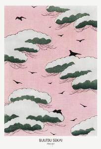 Ilustrácia Pink Sky, Studio Collection, (30 x 40 cm)