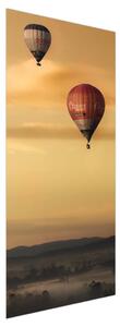 Fototapeta na dvere - Lietajúce balóny (95x205cm)