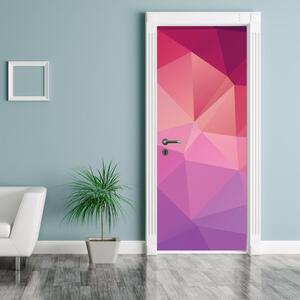 Fototapeta na dvere - farebná abstrakcie (95x205cm)