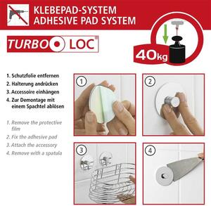 Antikoro toaletná kefa Wenko Turbo-Loc® Orea