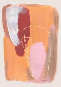 Ilustrácia Abstract Brush Strokes 125, Mareike Bohmer, (26.7 x 40 cm)
