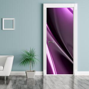 Fototapeta na dvere - fialová abstrakcia (95x205cm)