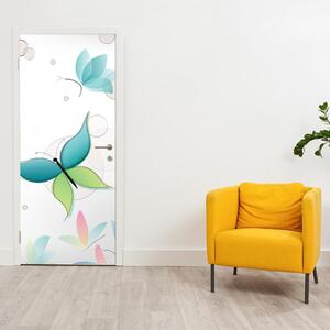 Fototapeta na dvere - abstraktný motýľ (95x205cm)